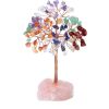 1pc Natural Amethyst Crystal Leaves Tree. Fluorite Base.