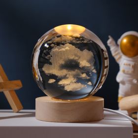Creative Crystal Ball Night Light (Items: Cloud Cover)