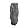 Solar Outdoor Lantern Wicker Deck Light