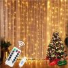 1pc 100/200/300 LED Window String Fairy Lights. Remote Control and USB.