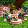 Mini Gnomes Dwarf Fairy Garden Statue Miniatures; Outdoor Figurine Ornaments