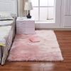1pc Fluffy Imitation Wool Area Rug, Acrylic 80% Polyester 20%, 2.36" Long Imitation Wool