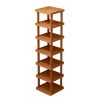 3, 6, or 9 layer Space-saving Expandable Folding Bamboo Storage Rack