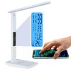 New! 10W Wireless Folding Rechargeable Table Lamp with Display Screen