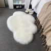 1pc, Fluffy Faux Fur Cloud Plush Rug - Machine Washable
