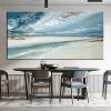 Large Hand Painted Seascape Painting.