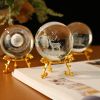 1pc Crystal Ball Art Decoration with Holiday, Ocean and Other Themes