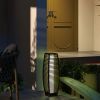 Outdoor Rattan Solar Lantern Pathway Light with Auto On/Off LED Lights